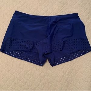 Shorts-cobalt blue